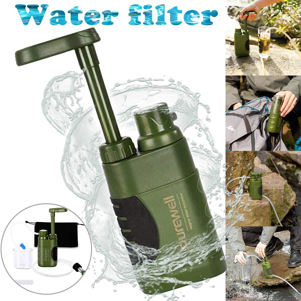 Portable Multi-Stage Emergency Water Filtration System